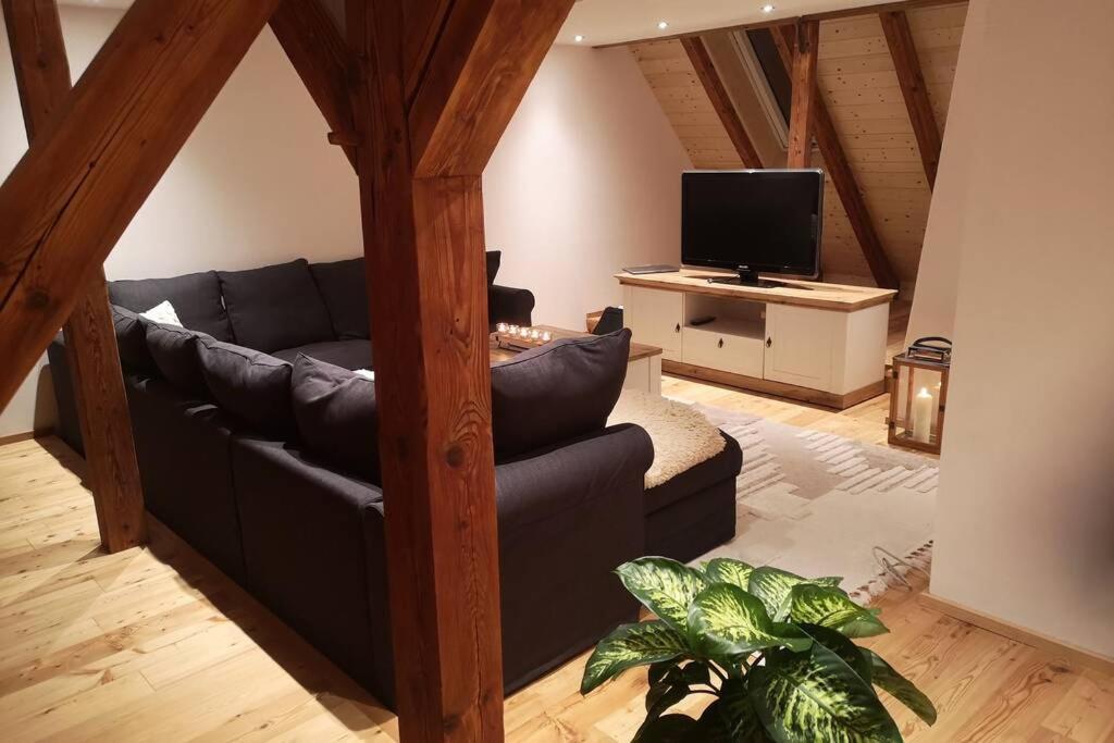 Ruhig Gelegene, Top Moderne Ferienwohnung - Hot Tub Und Sauna Gegen Aufpreis Neuhaus an Der Eger Екстериор снимка